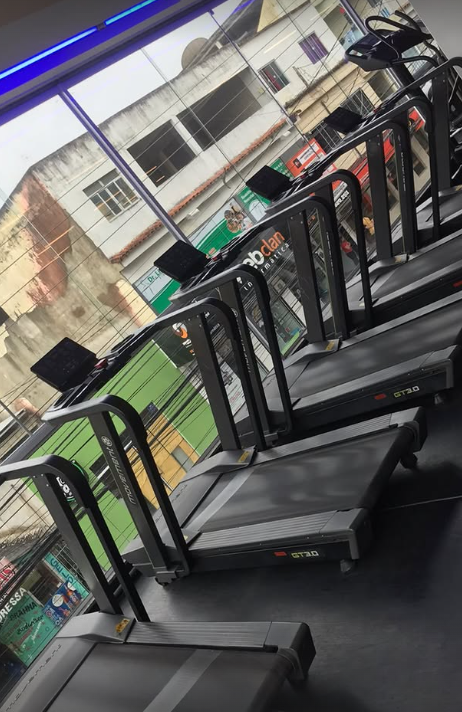 Imagem da estrutura da academia