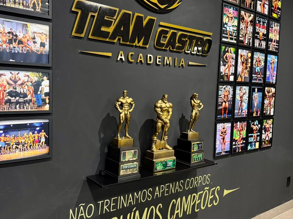 Imagem da estrutura da academia