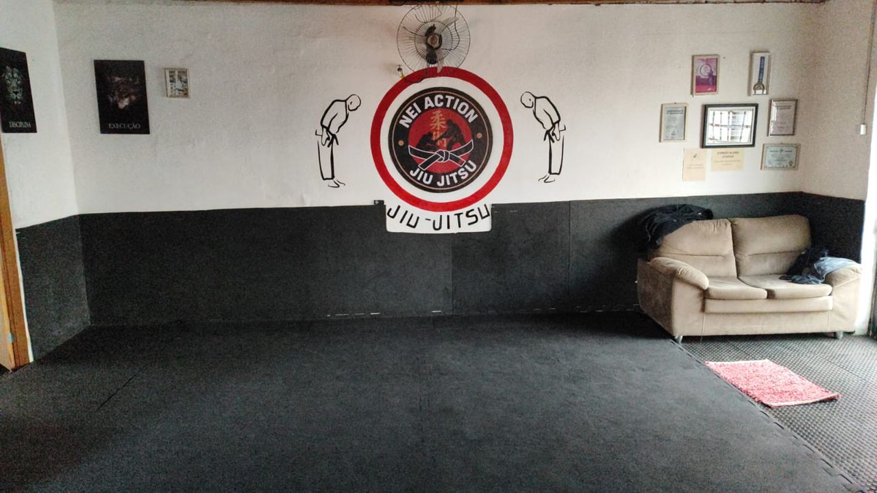 Imagem da estrutura da academia