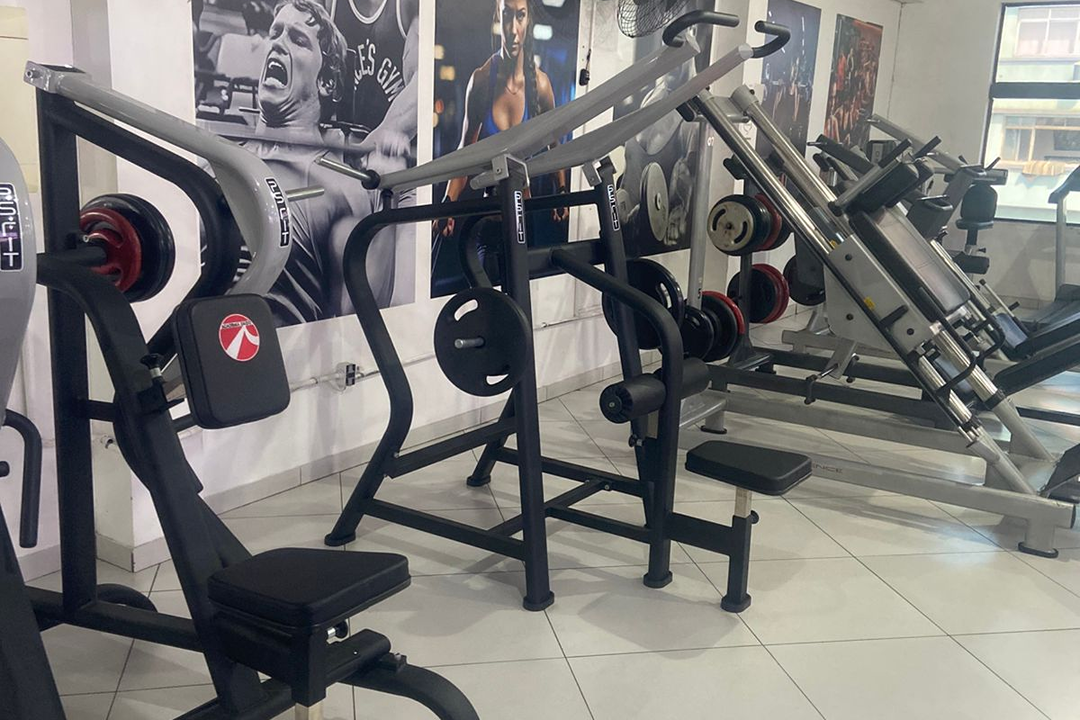 Imagem da estrutura da academia