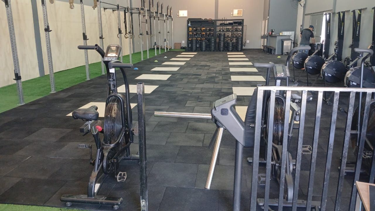 Imagem da estrutura da academia