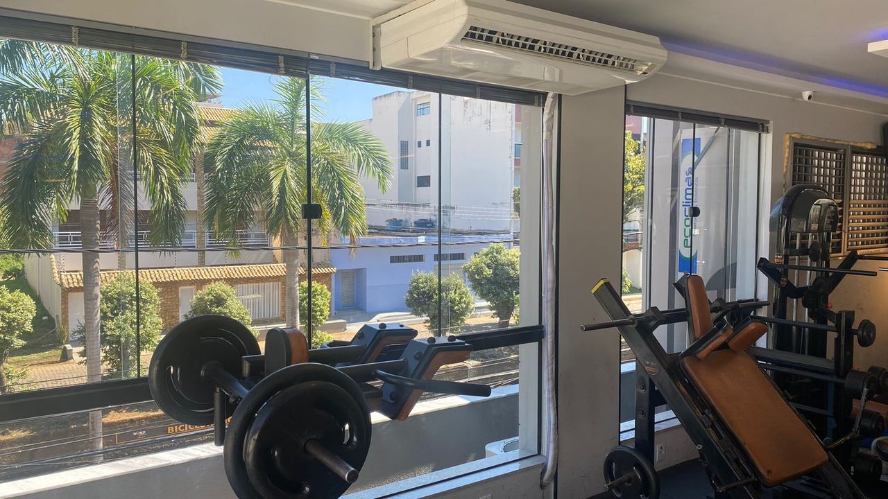 Imagem da estrutura da academia