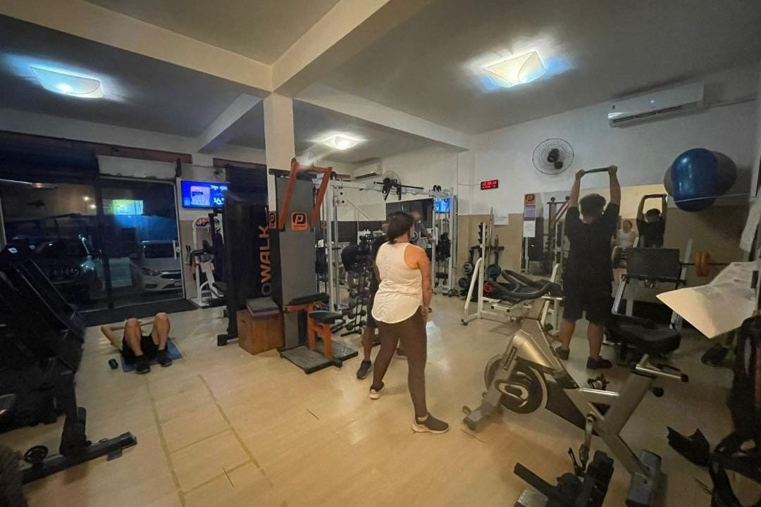 Imagem da estrutura da academia