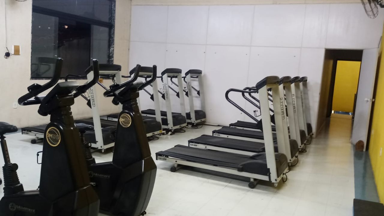 Imagem da estrutura da academia