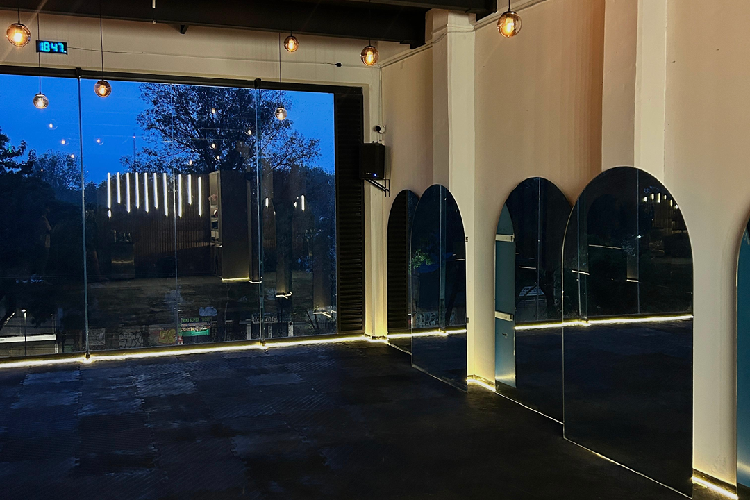 Imagem da estrutura da academia