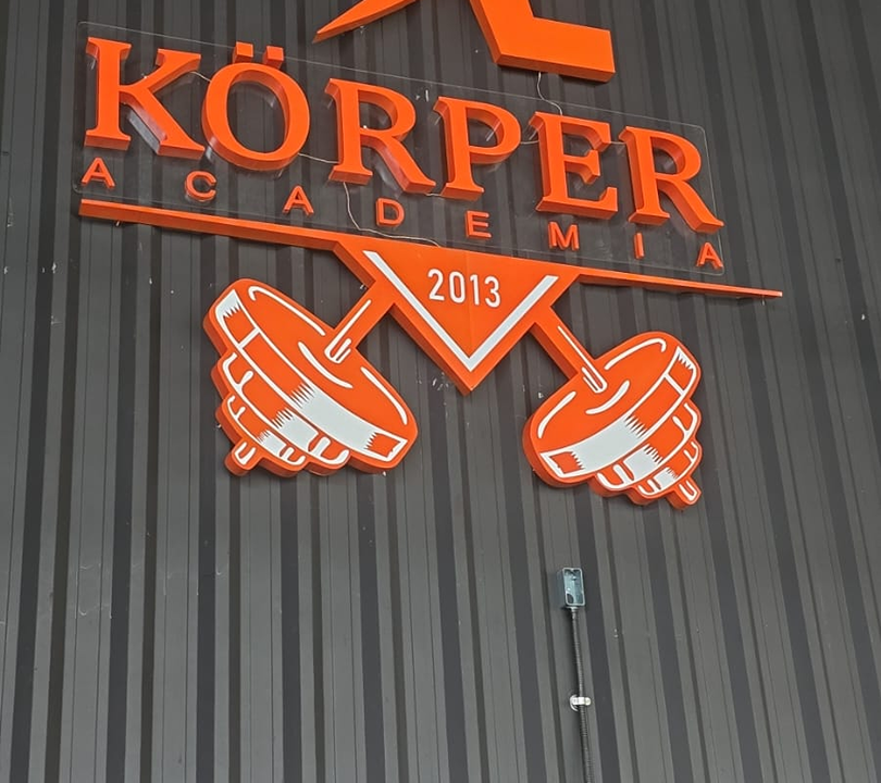 Imagem da estrutura da academia