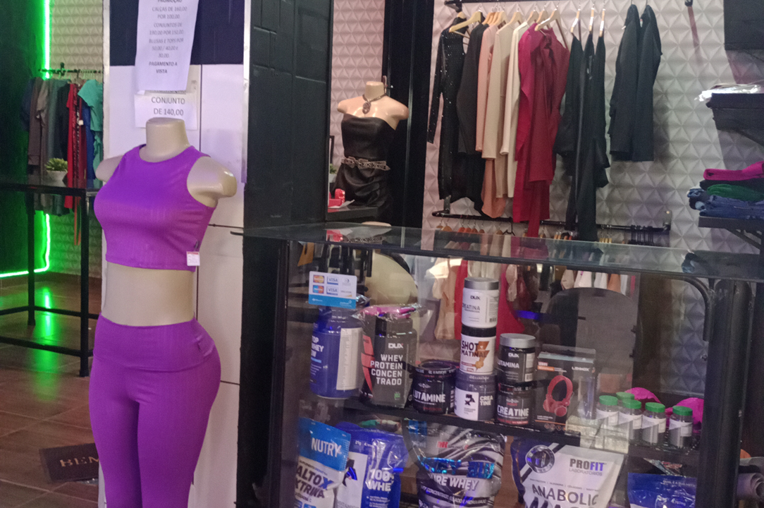 Imagem da estrutura da academia