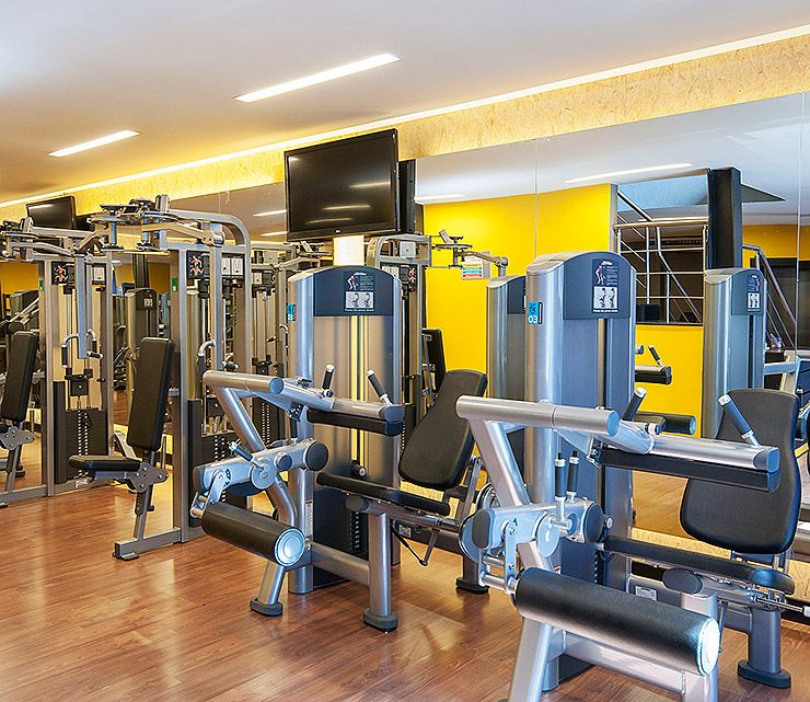 Imagem da estrutura da academia