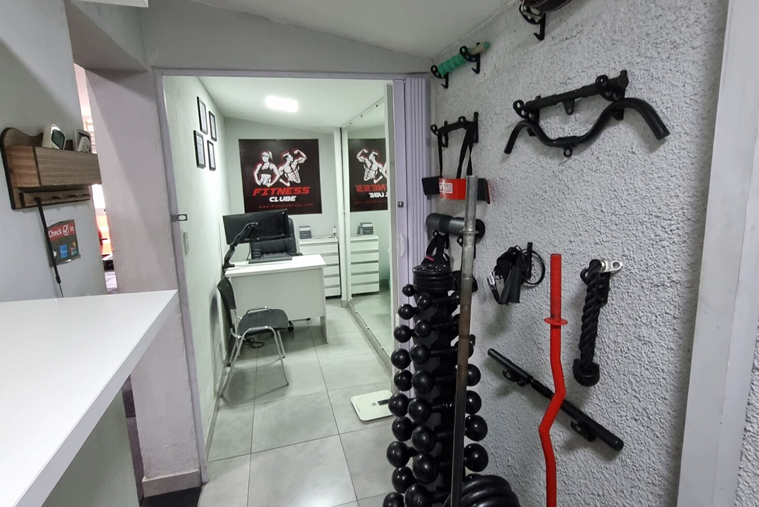 Imagem da estrutura da academia