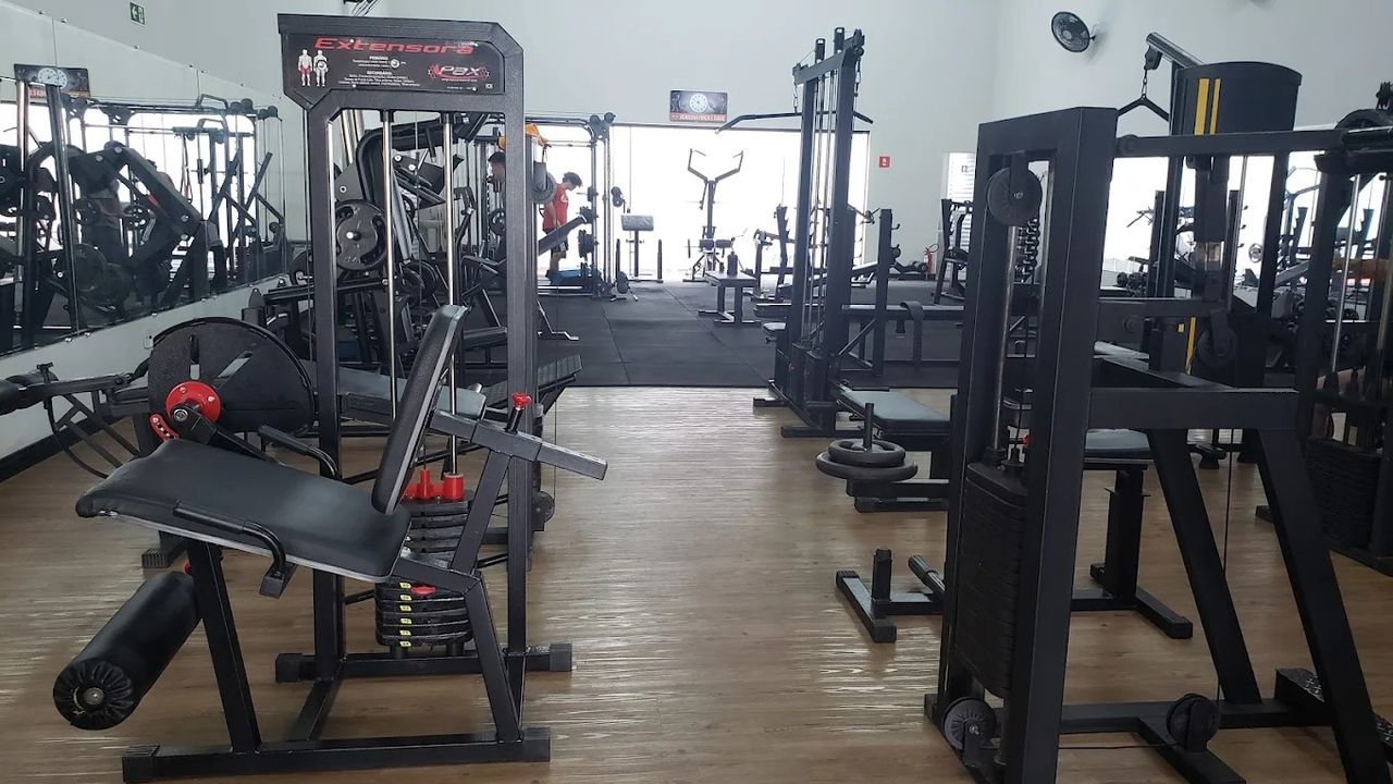 Imagem da estrutura da academia