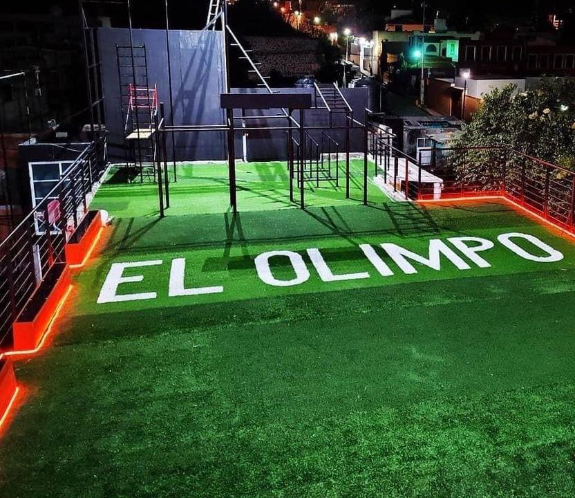 Imagem da estrutura da academia