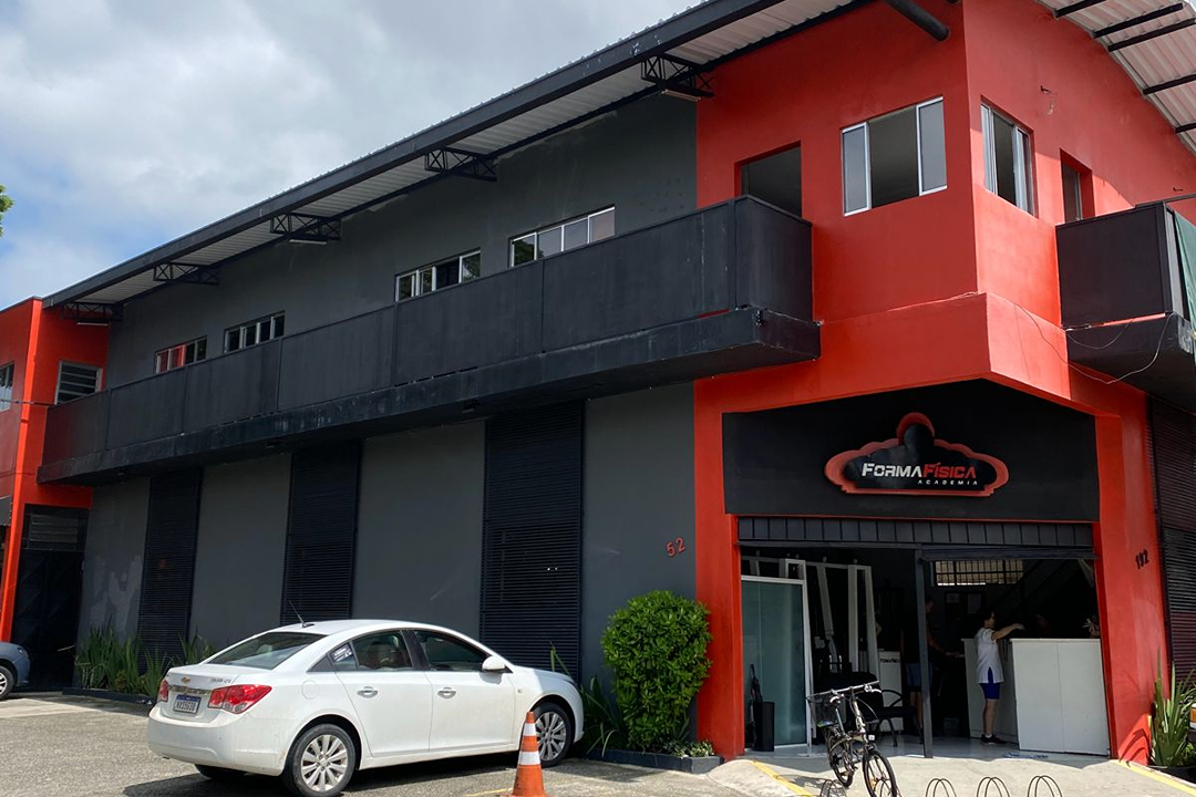 Imagem da estrutura da academia