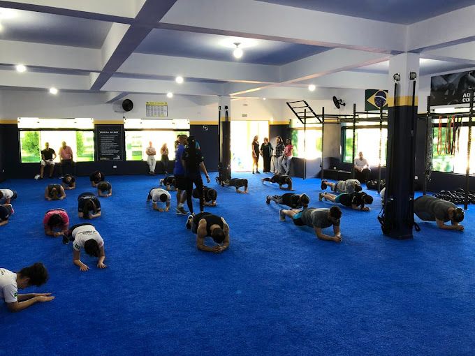 Imagem da estrutura da academia