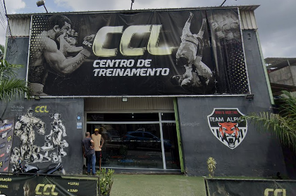 Imagem da estrutura da academia