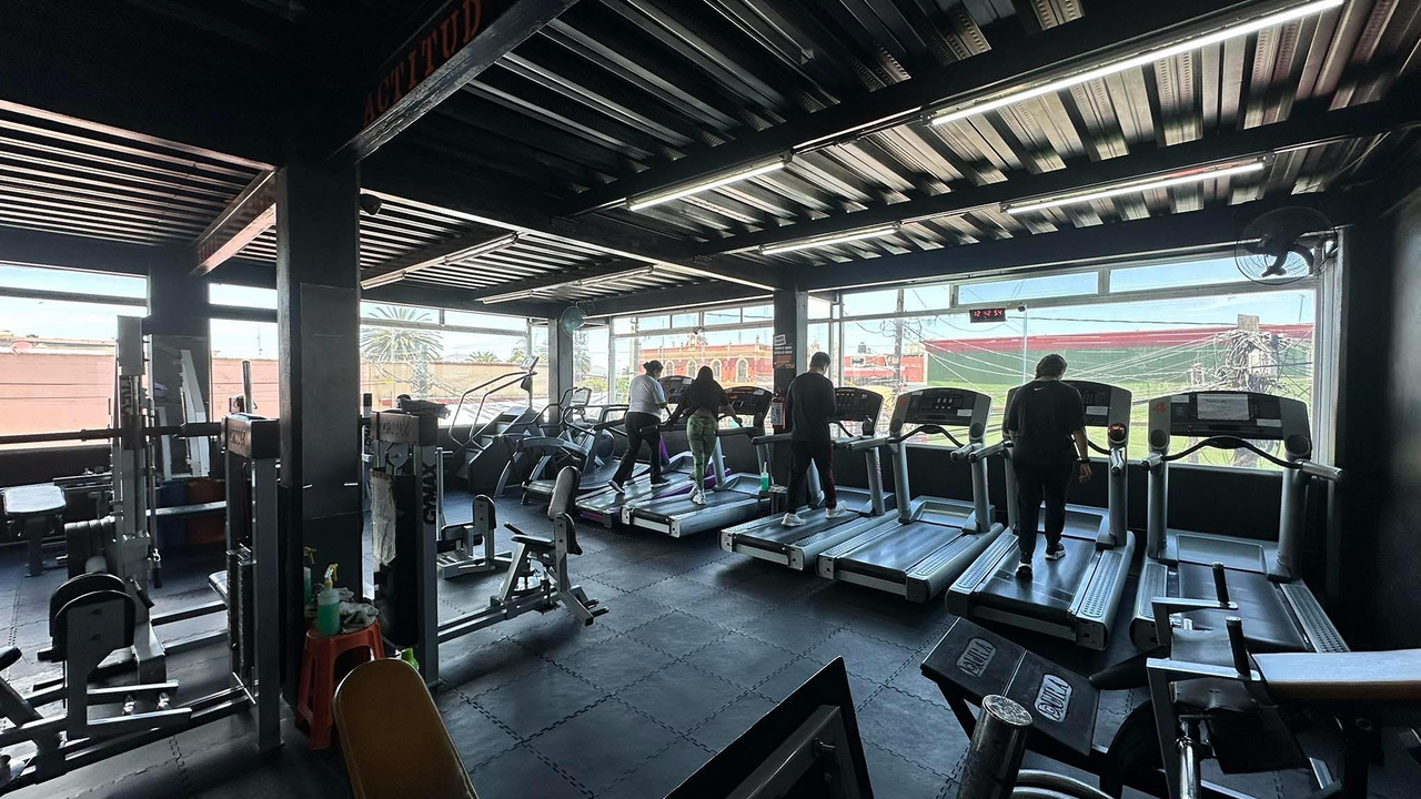 Imagem da estrutura da academia