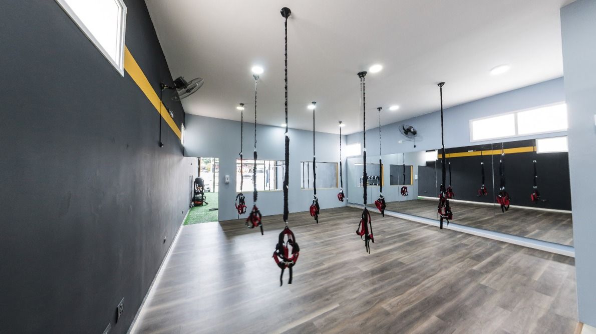 Imagem da estrutura da academia