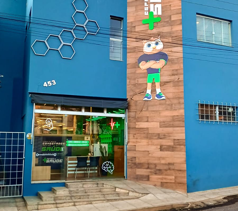 Imagem da estrutura da academia