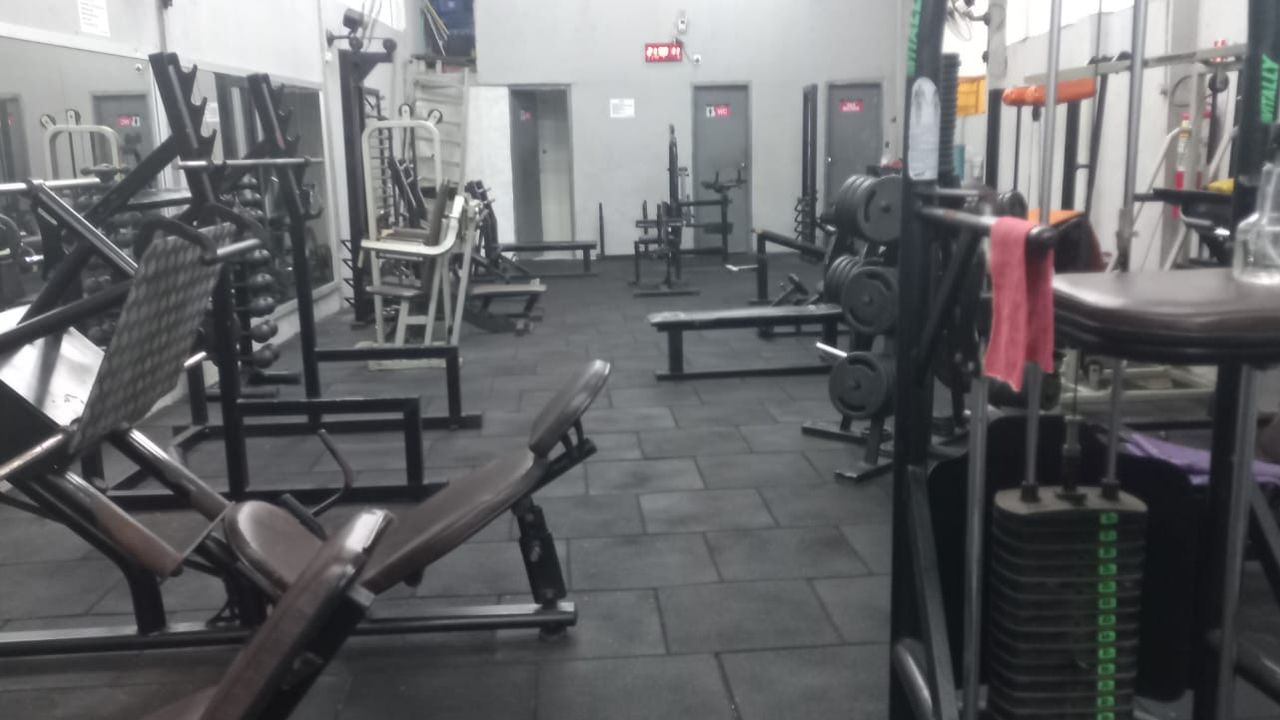 Imagem da estrutura da academia
