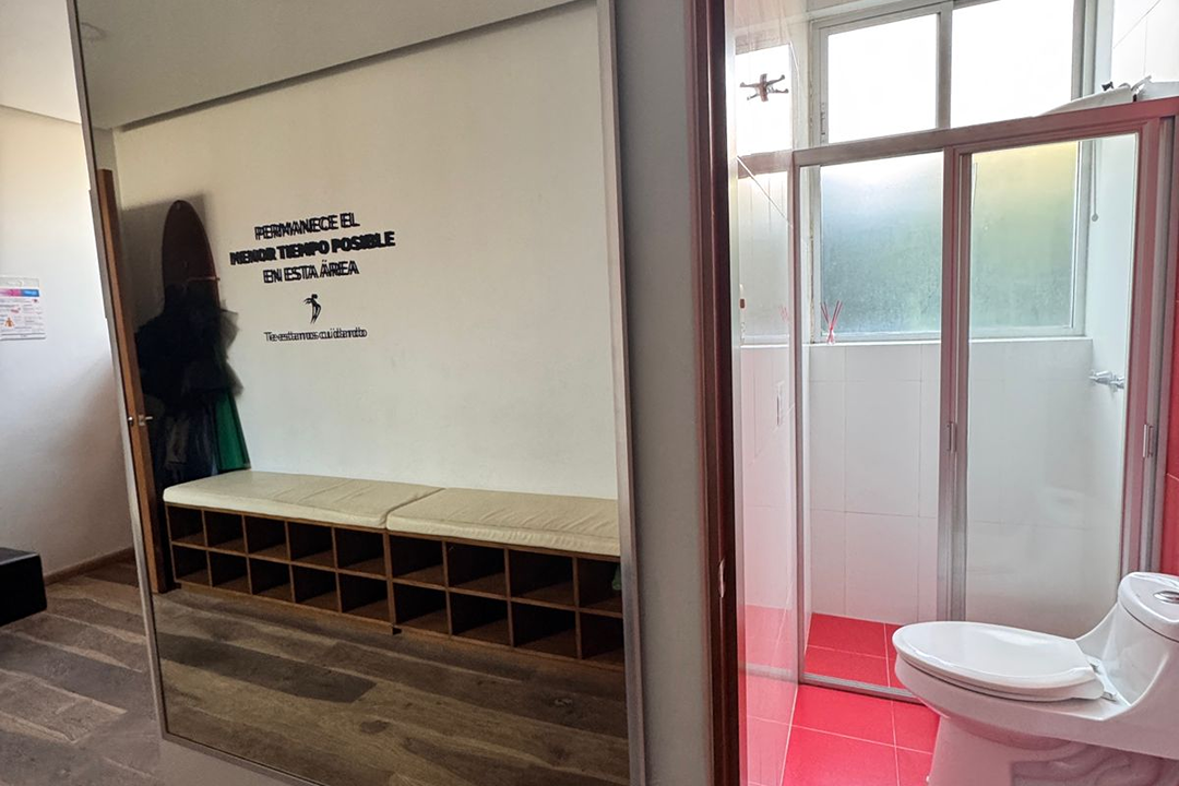 Imagem da estrutura da academia