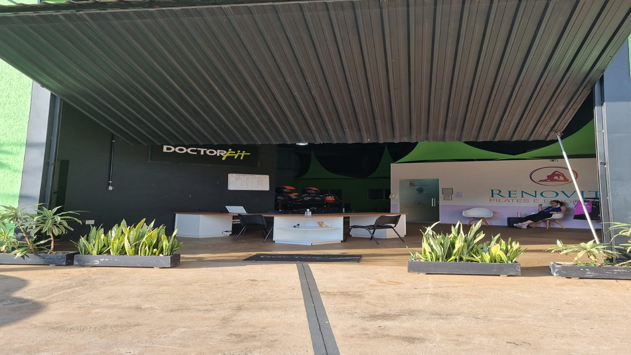 Imagem da estrutura da academia