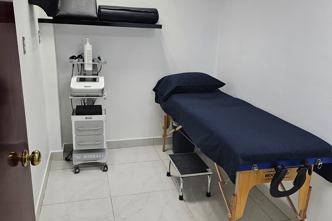 Imagem da estrutura da academia