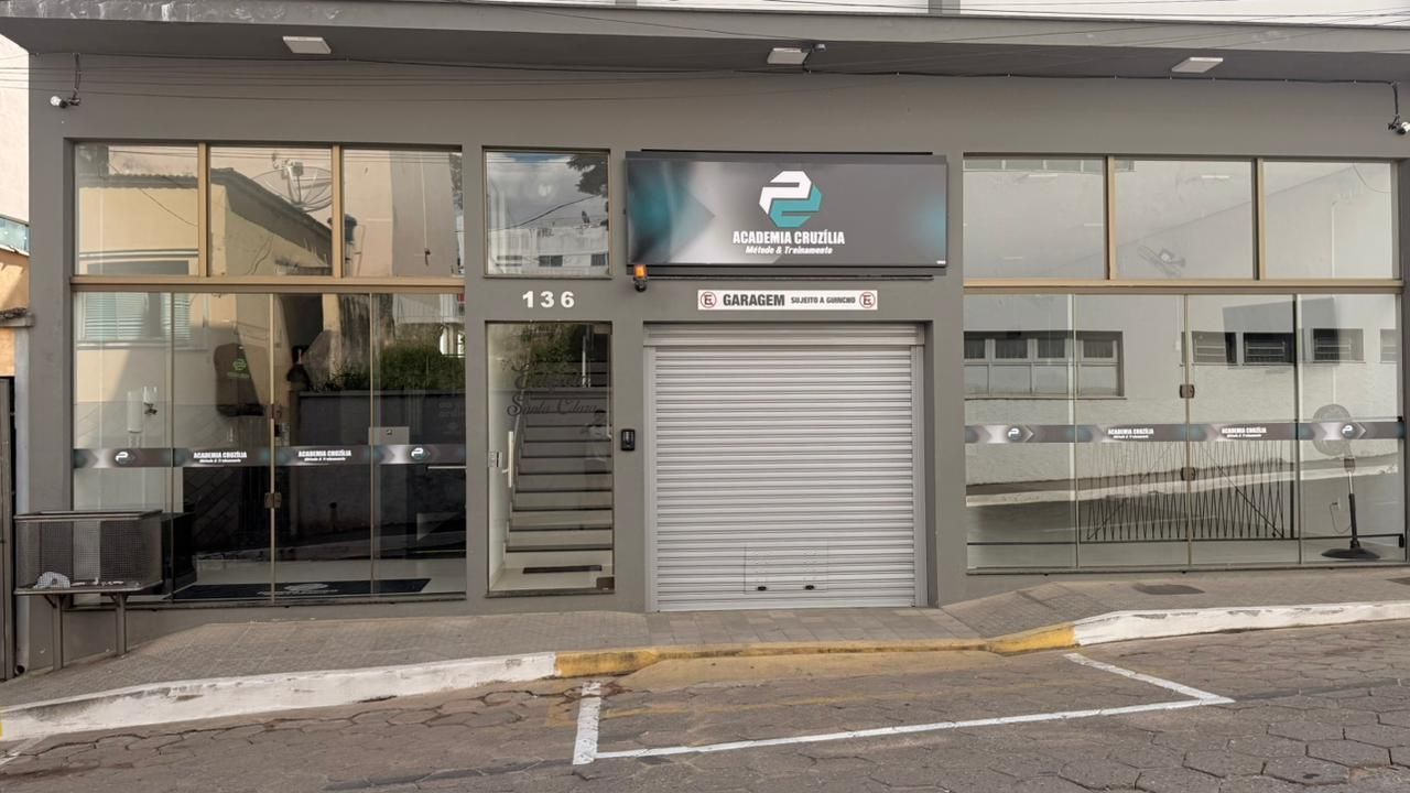Imagem da estrutura da academia