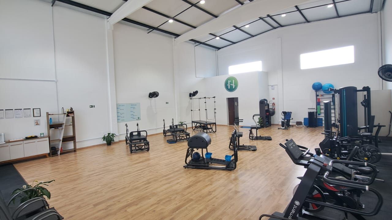 Imagem da estrutura da academia