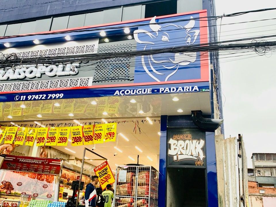 Imagem da estrutura da academia