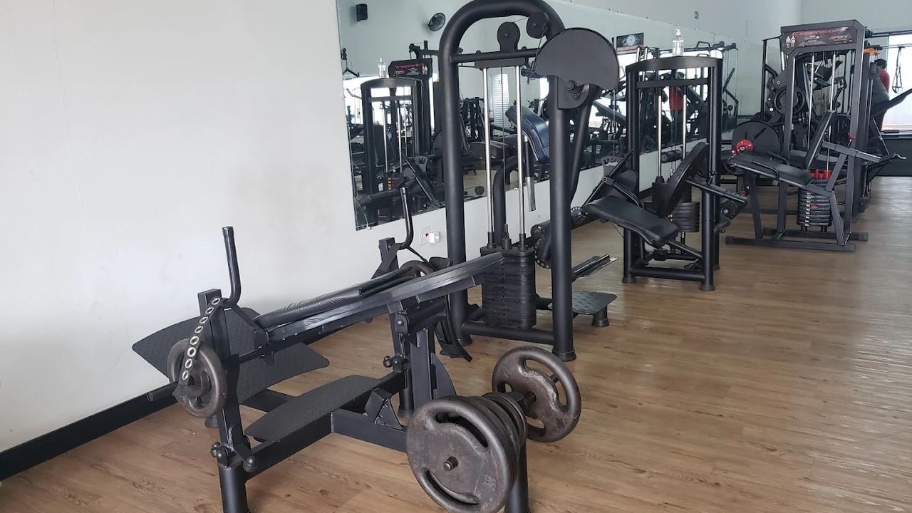 Imagem da estrutura da academia