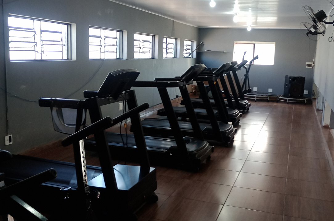 Imagem da estrutura da academia