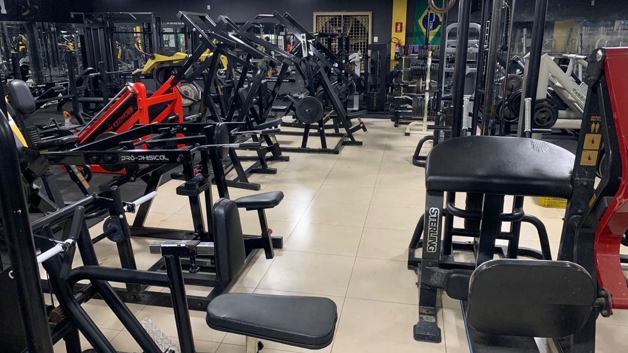 Imagem da estrutura da academia