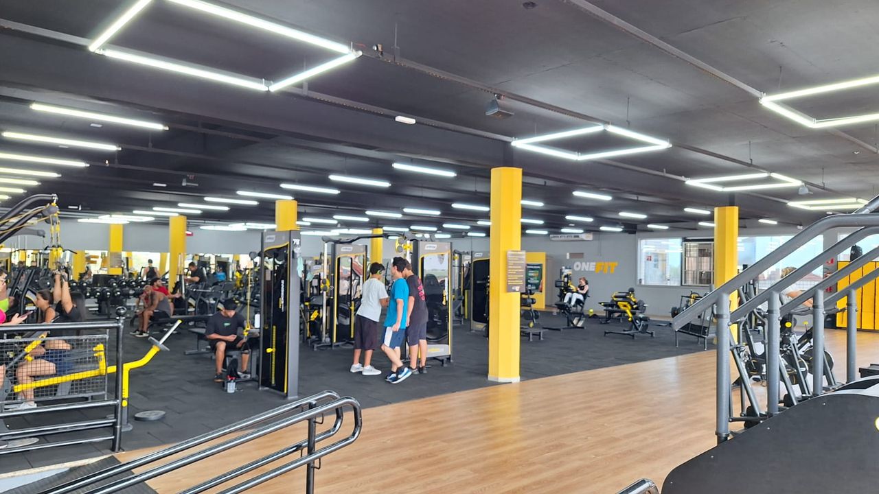 Imagem da estrutura da academia