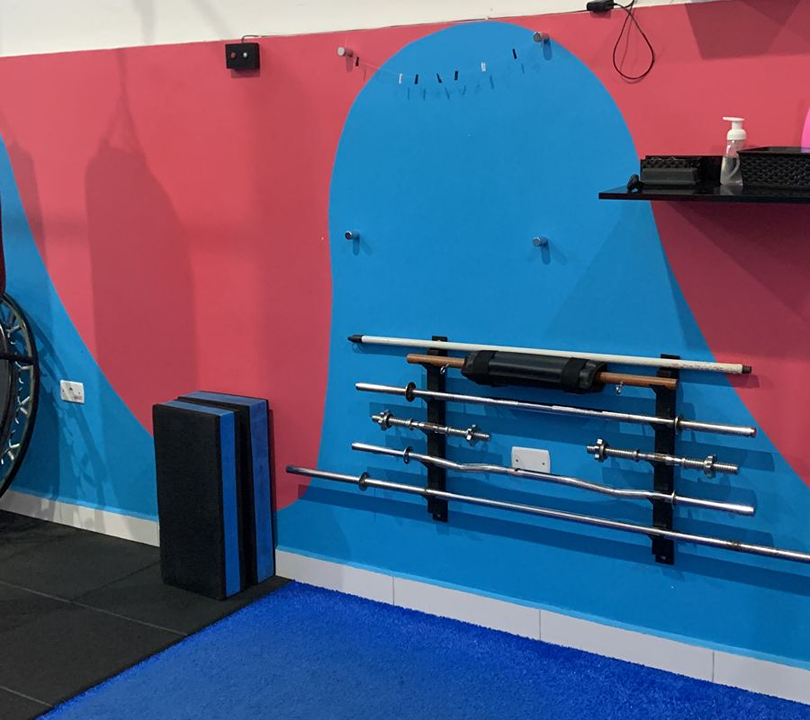 Imagem da estrutura da academia