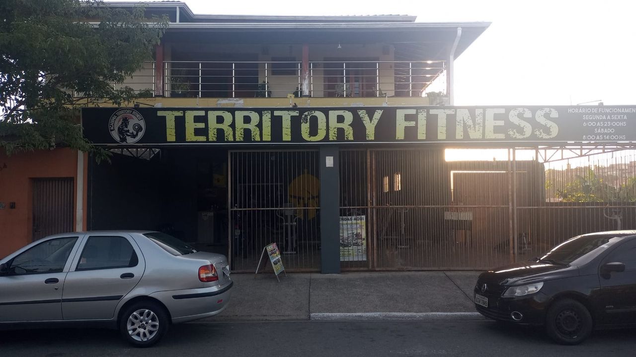 Imagem da estrutura da academia