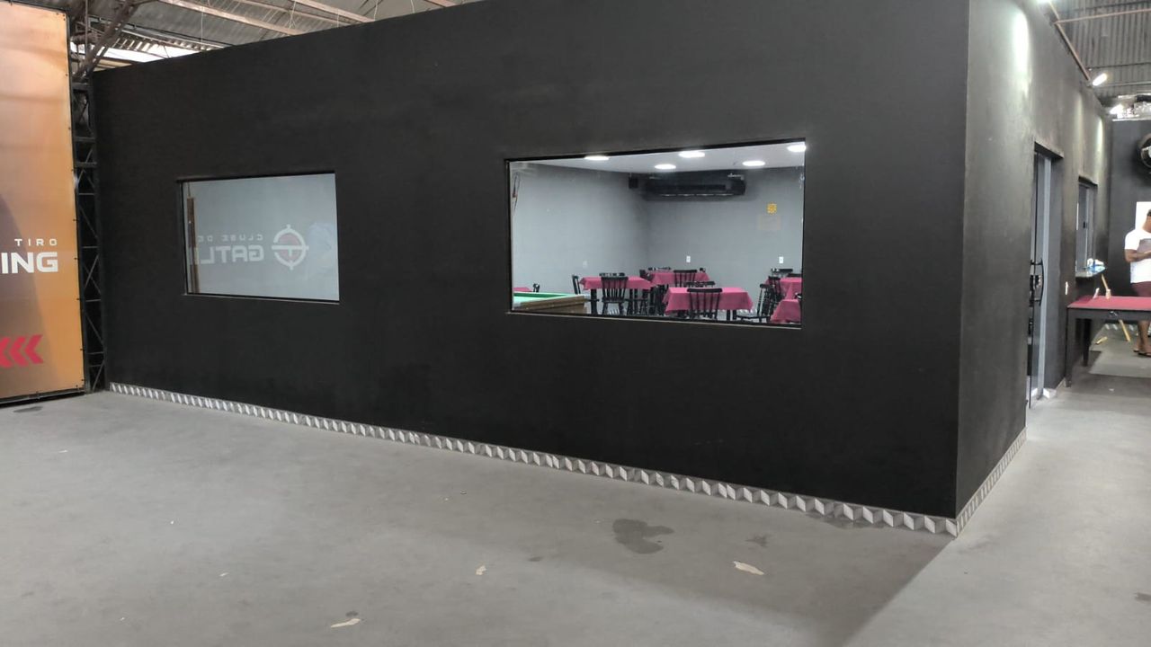 Imagem da estrutura da academia