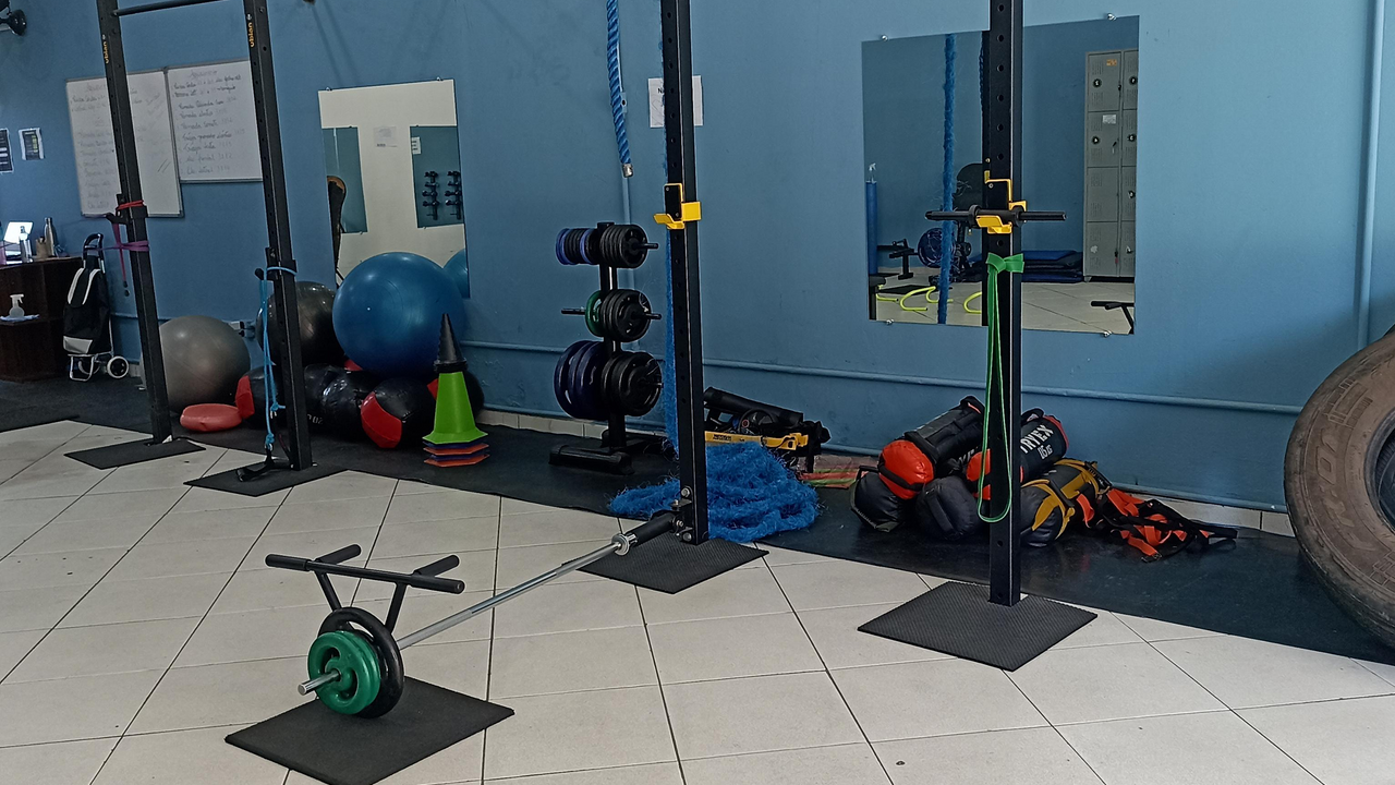 Imagem da estrutura da academia