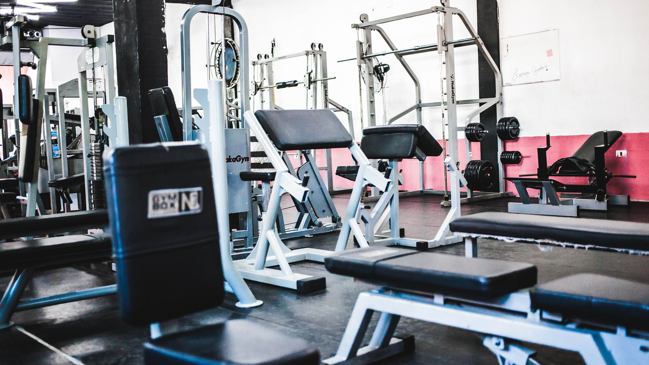 Imagem da estrutura da academia