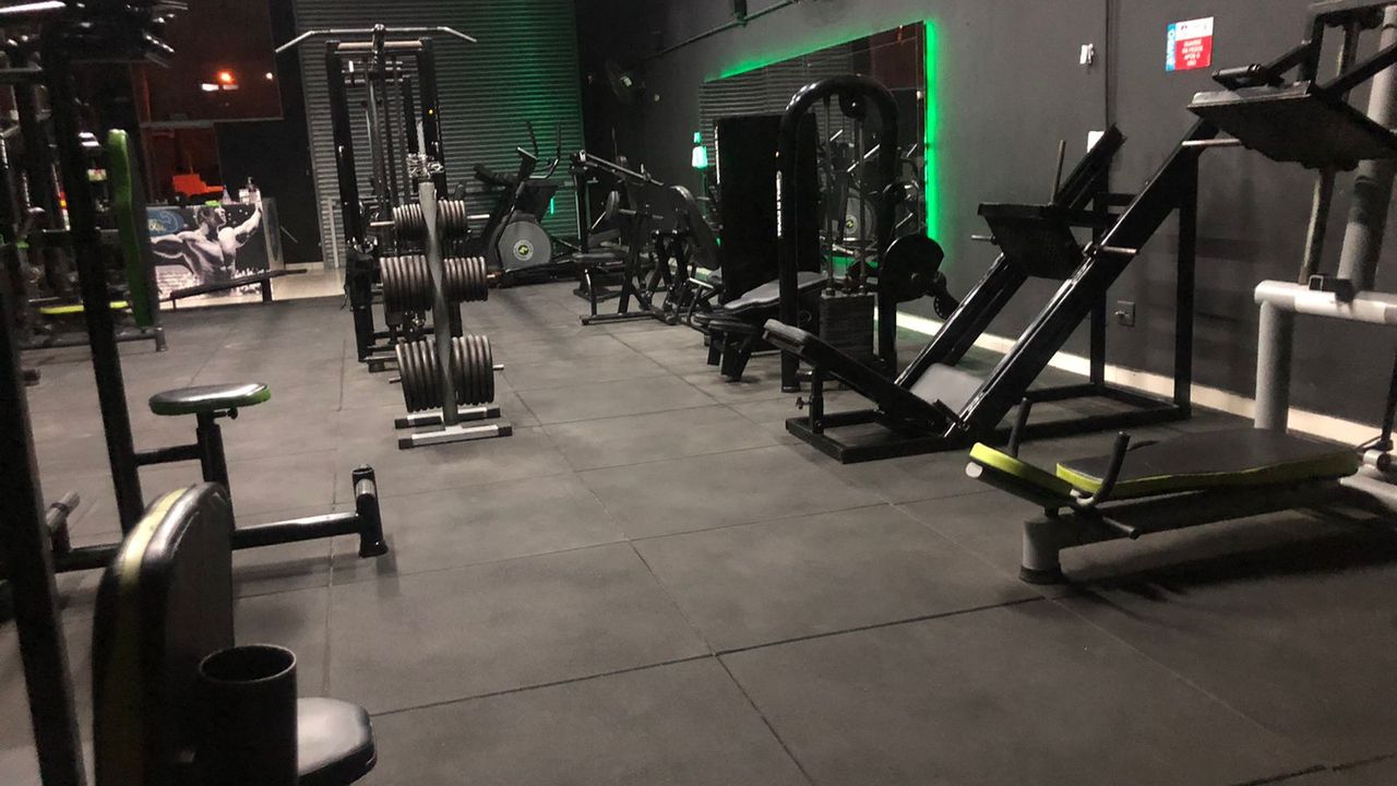 Imagem da estrutura da academia