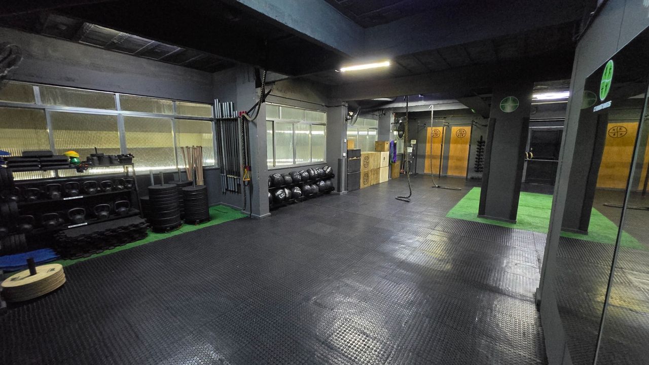 Imagem da estrutura da academia