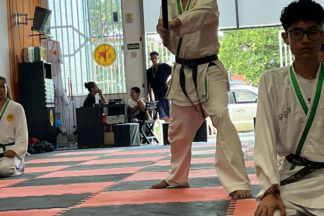 Imagem da estrutura da academia