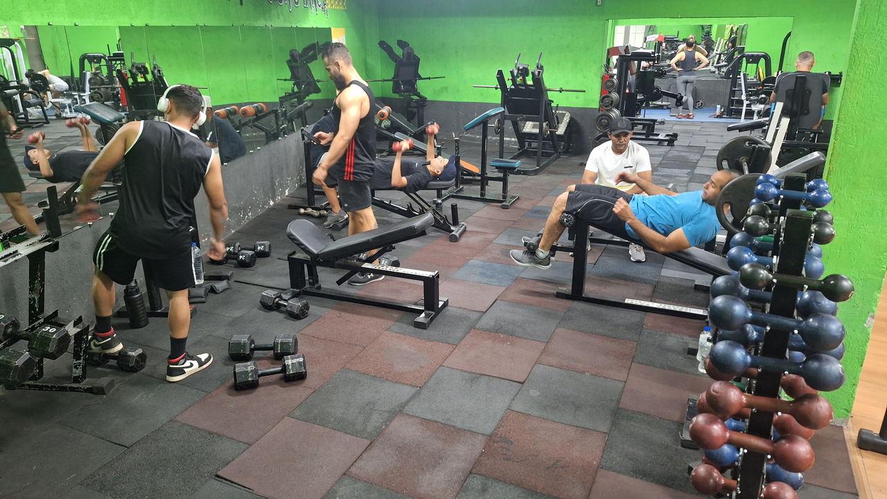 Imagem da estrutura da academia