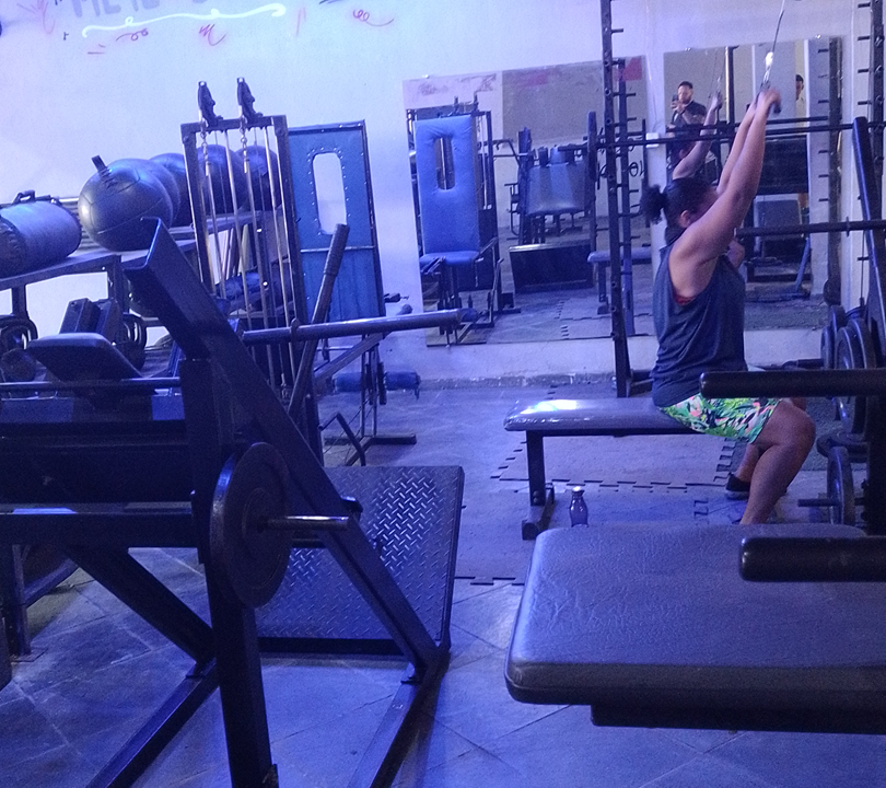 Imagem da estrutura da academia