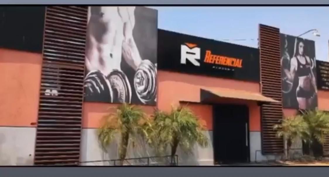 Imagem da estrutura da academia