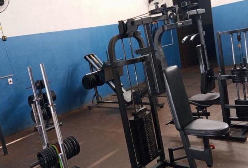 Imagem da estrutura da academia