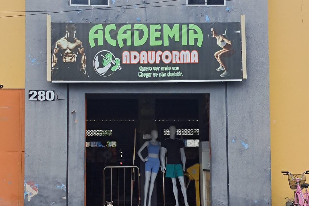 Imagem da estrutura da academia