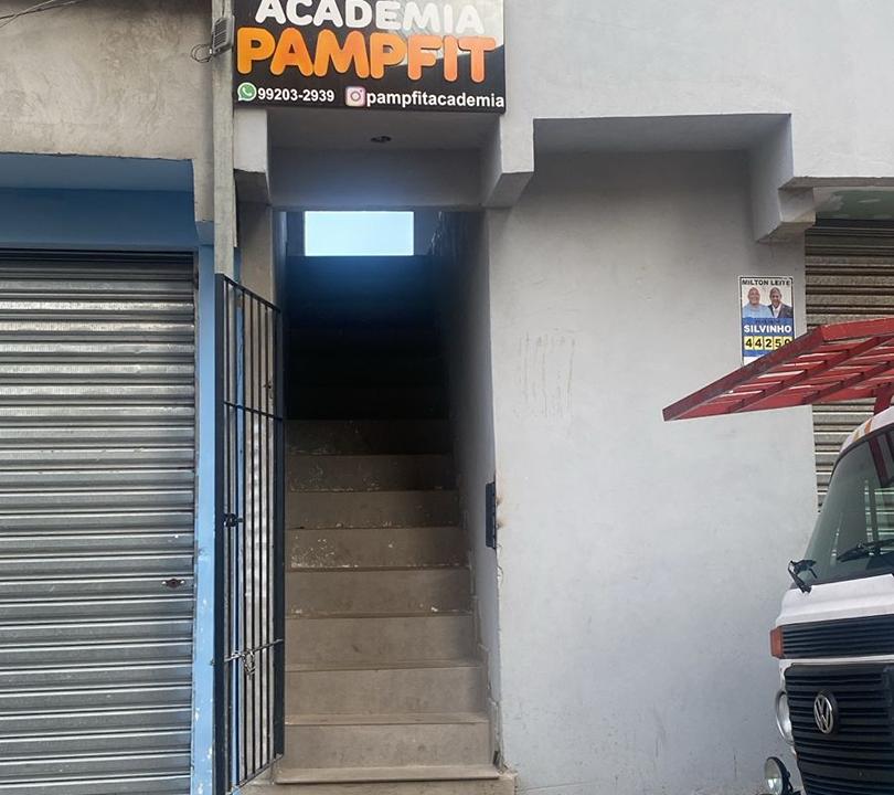 Imagem da estrutura da academia