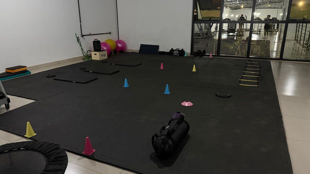 Imagem da estrutura da academia