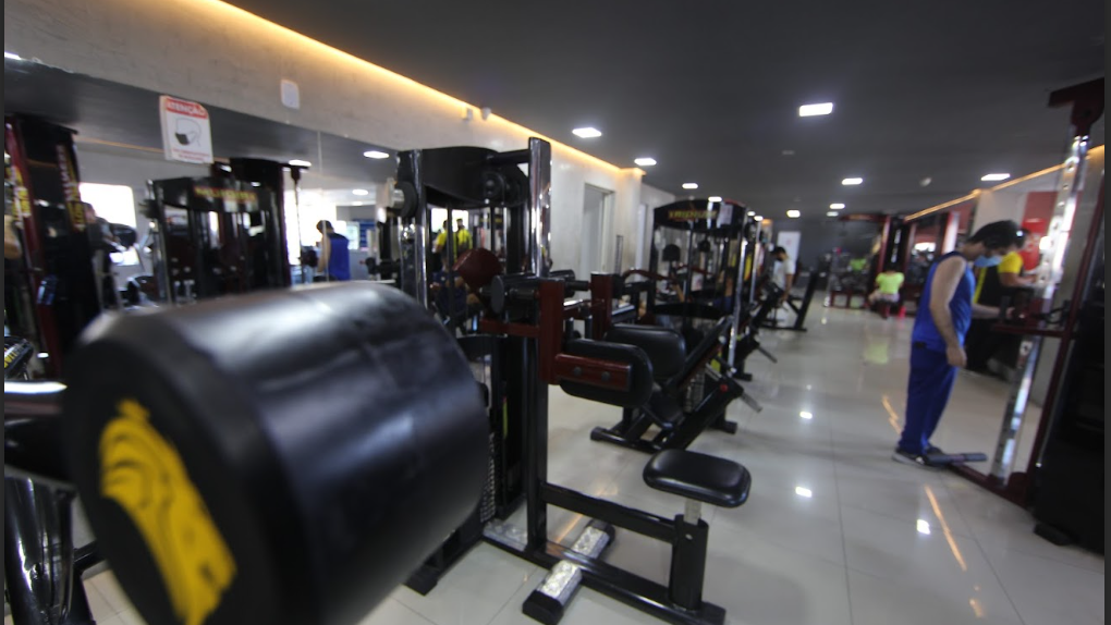 Imagem da estrutura da academia