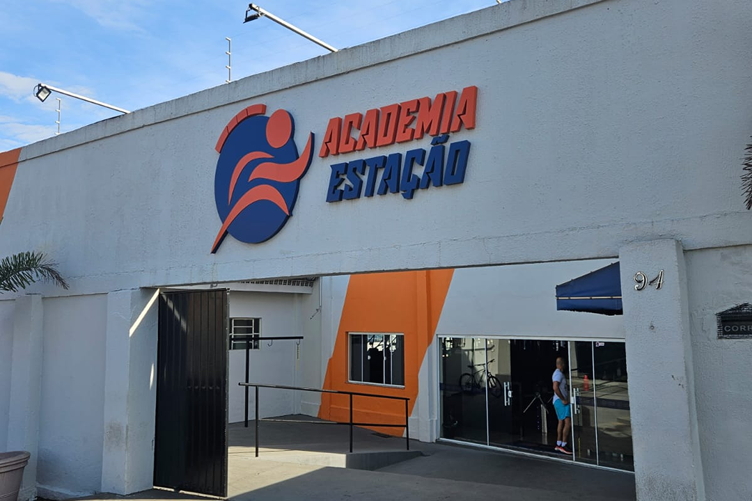 Imagem da estrutura da academia
