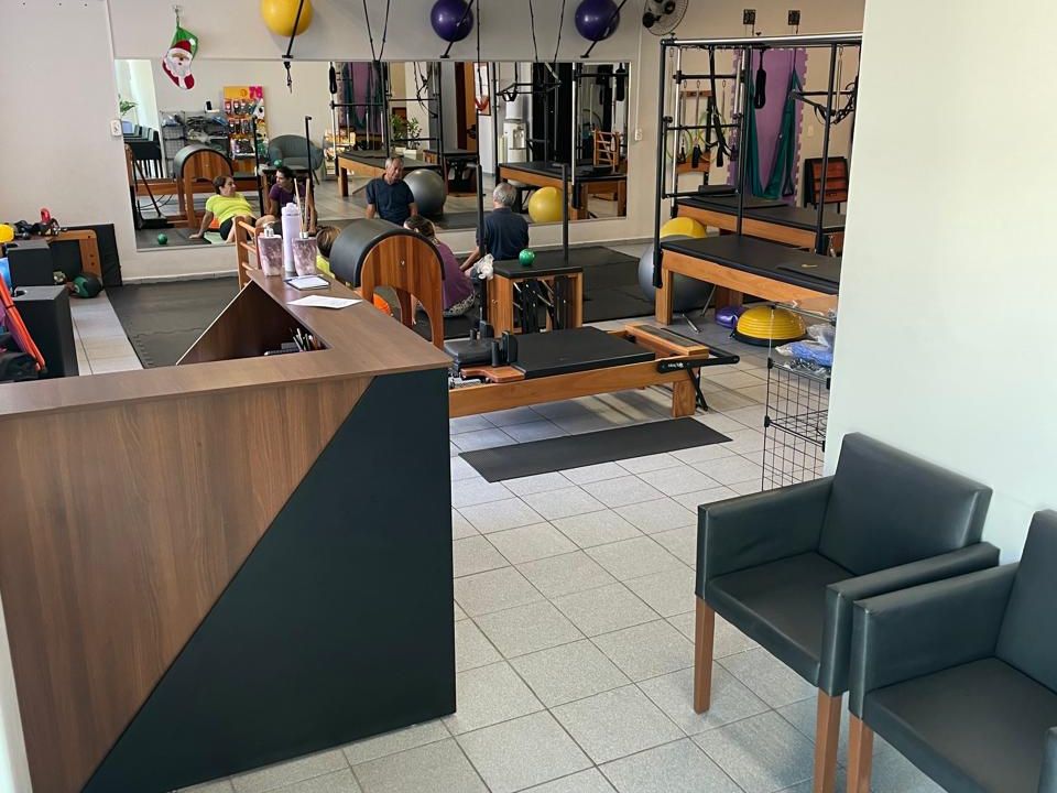 Imagem da estrutura da academia